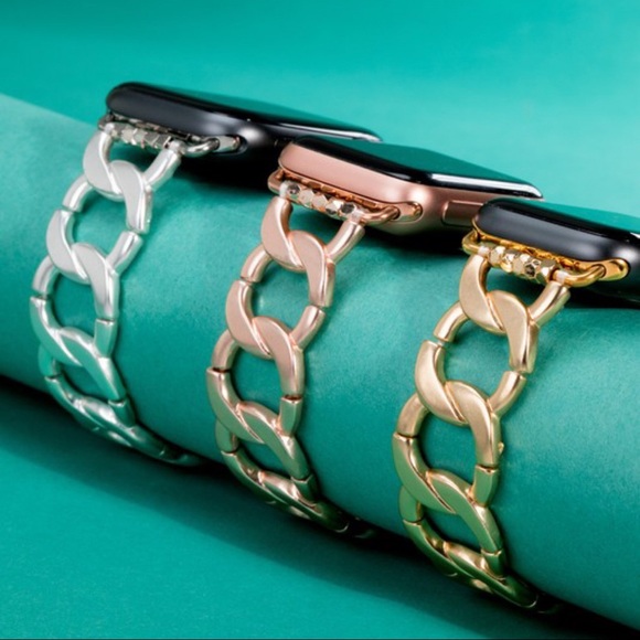 ✨LAST ONE✨Matte Chain Apple I-Watch Bracelet - Picture 3 of 7